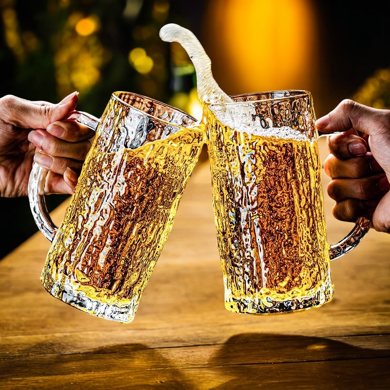 Craft Beer & Wine U- - Thickened Large Capacity Beer Glasses European