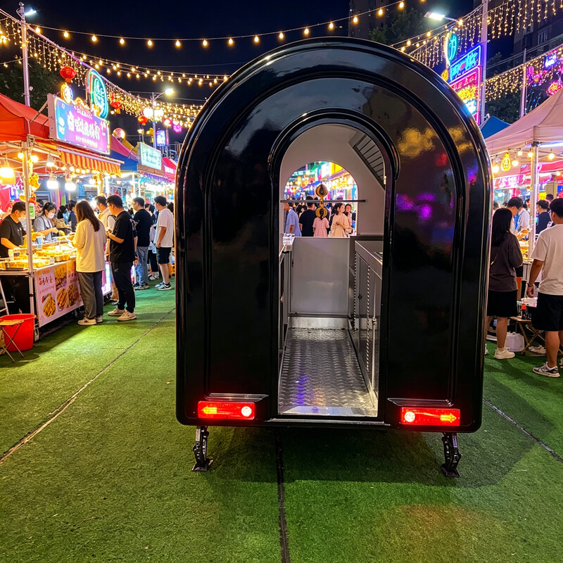 Wine Beer Cooler - Customized Luxury Mobile Bar Trailer with