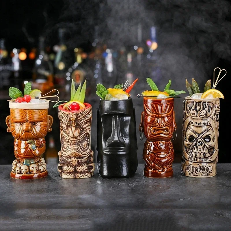 60 Types Ceramic Hawaii Tiki M - Wine Beer Type review and price