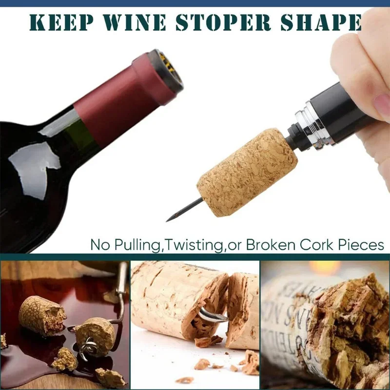 Portable 2-in-1 Air Pressure W - Wine Beer Opener review and price