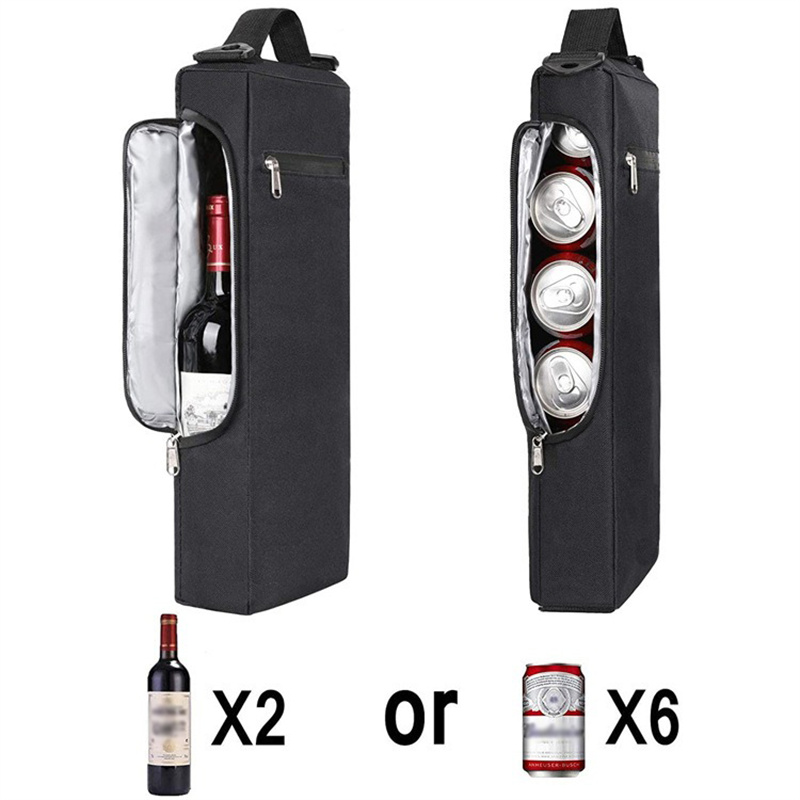 Black Golf Cooler Bag Wine Bee - Wine Beer Type review and price