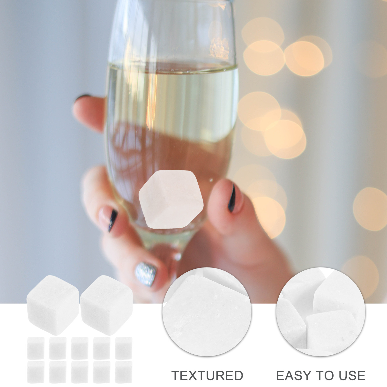 12Pcs Smooth Edge Marble Whisk - Wine Beer Cooler review and price