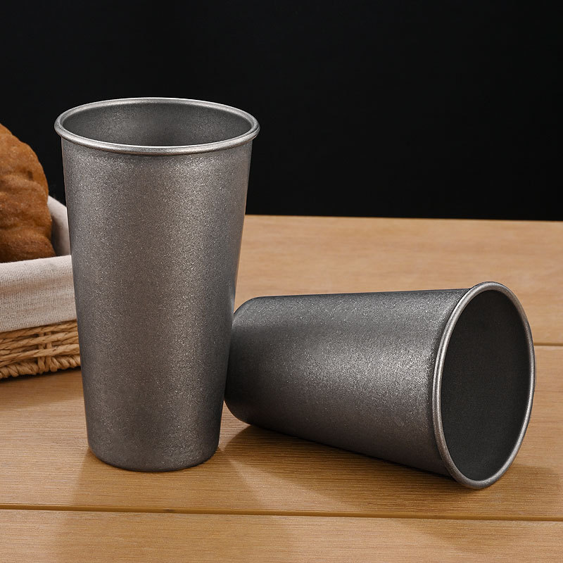 Retro Silver Stainless Steel D - Wine Beer Coffee Drink review and price
