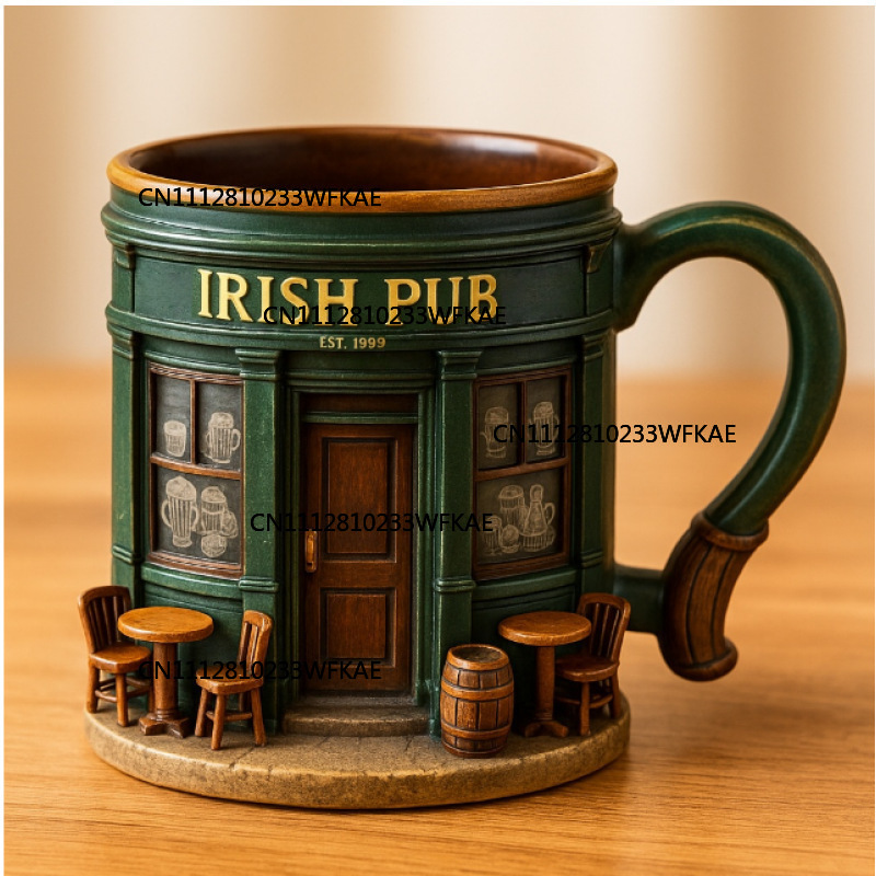 3D Irish Pub Pattern Stainless - Craft Beer & Wine U- review and price