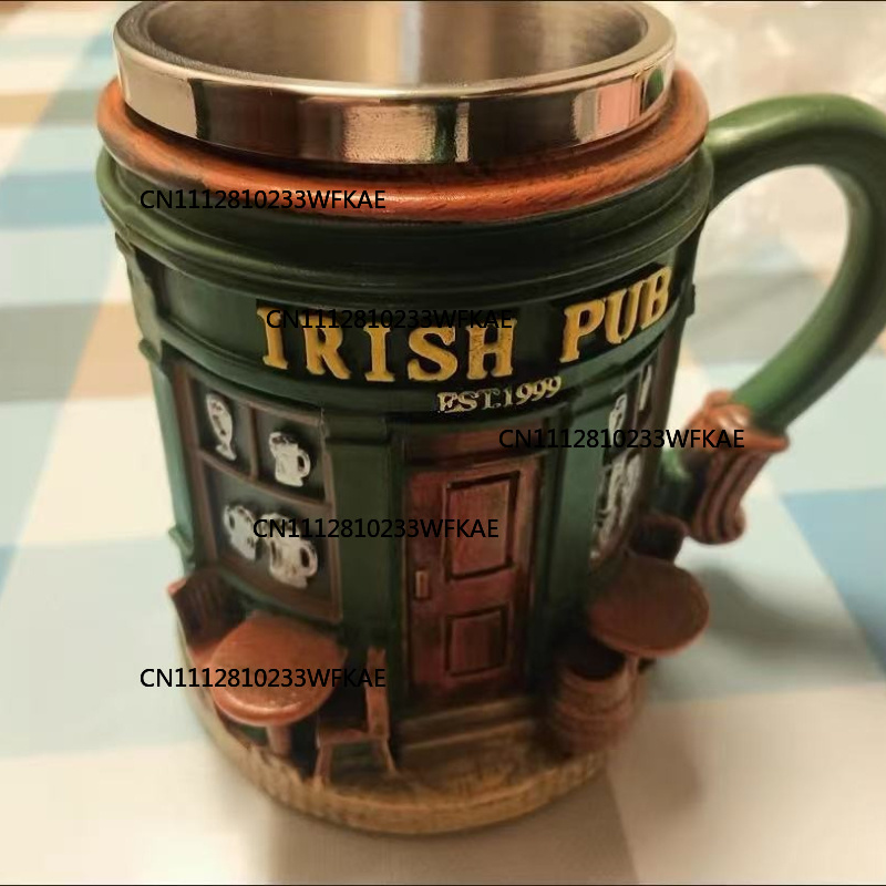 3D Irish Pub Pattern Stainless - Craft Beer & Wine U- review and price