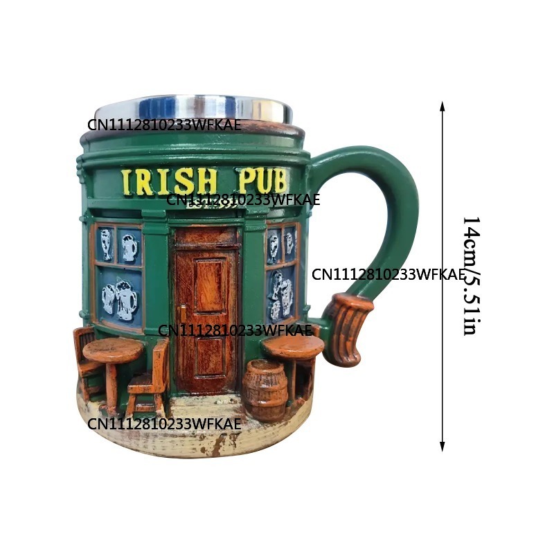 3D Irish Pub Pattern Stainless - Craft Beer & Wine U- review and price