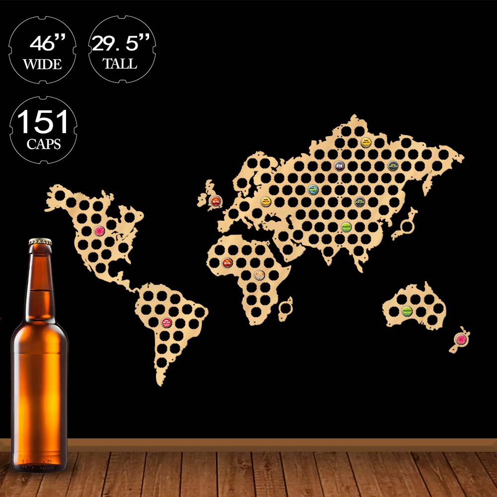 Creative Wooden Crafts World M - Craft Beer & Wine U- review and price