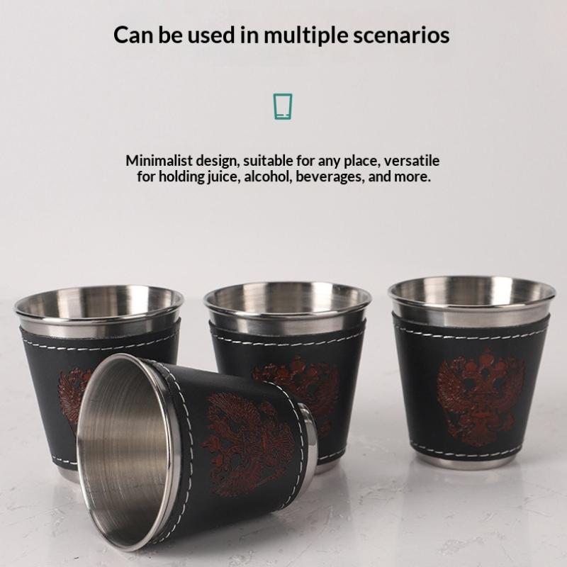 4Pcs/Set Outdoor Travel Cups S - Whisky Beer And Wine review and price