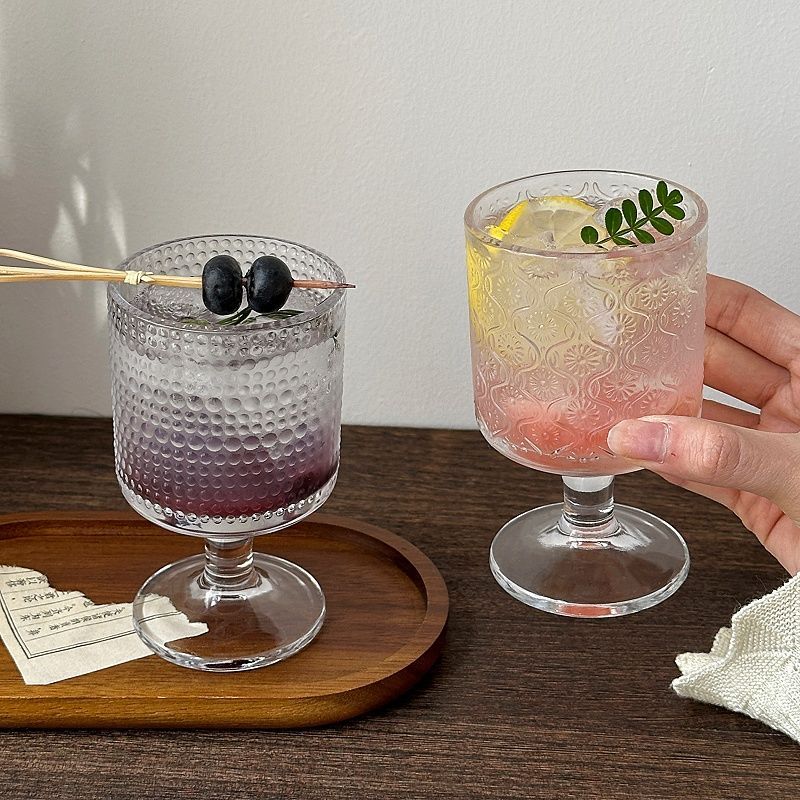 4pcs Set Vintage Embossed Mixe - Wine With Beer Mix review and price