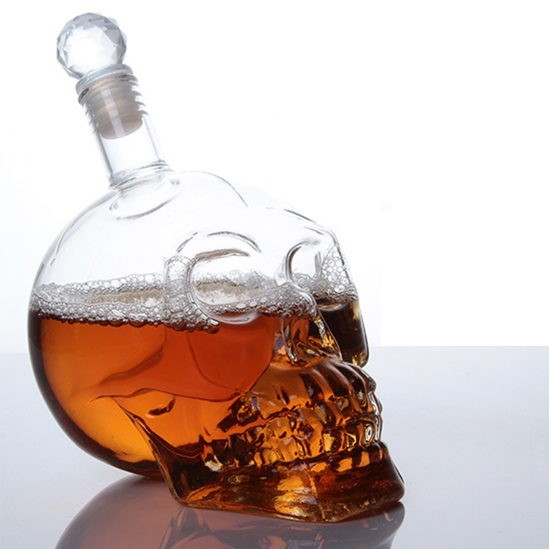 Creative Skull Head Decanter C - Whisky Beer And Wine review and price