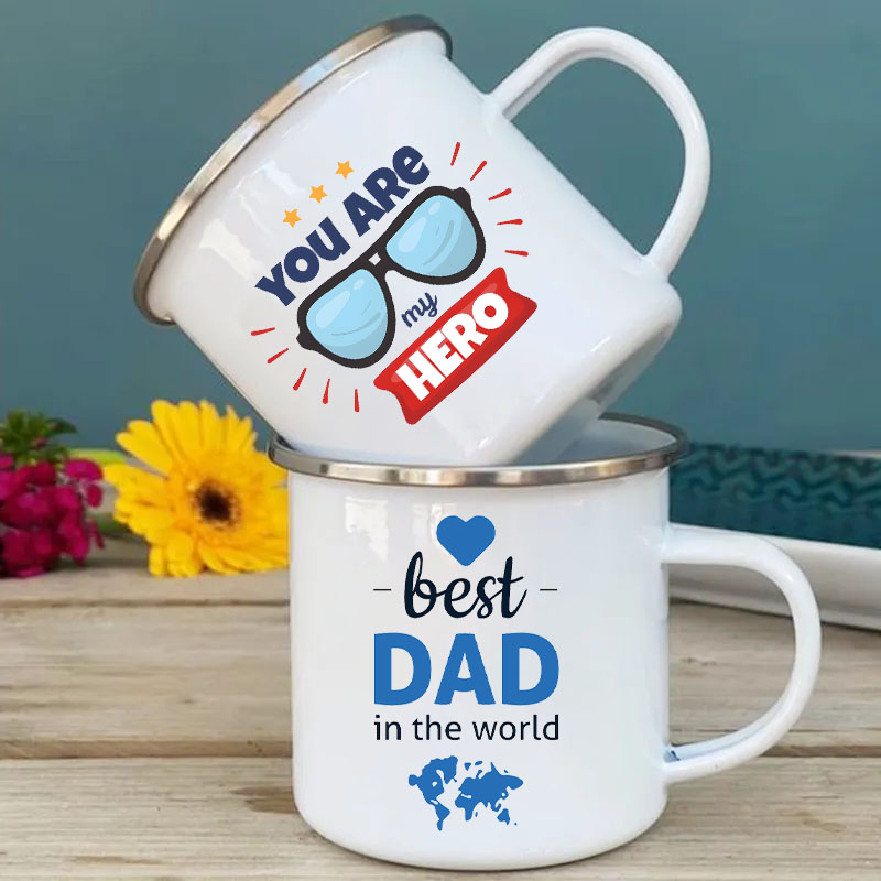 You Are My Hero Print Enamel M - Wine Beer Coffee Drink review and price