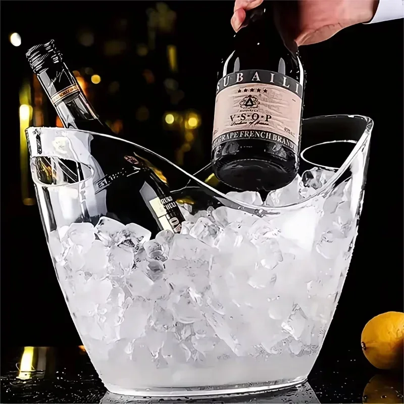 4/8L Ice Bucket Transparent Ic - Wine Beer Cooler review and price