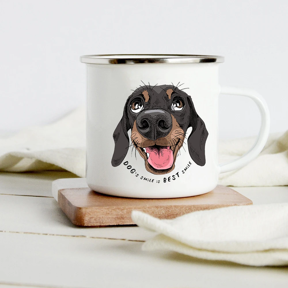 Funny Dachshund Print Creative - Wine Beer Coffee Drink review and price