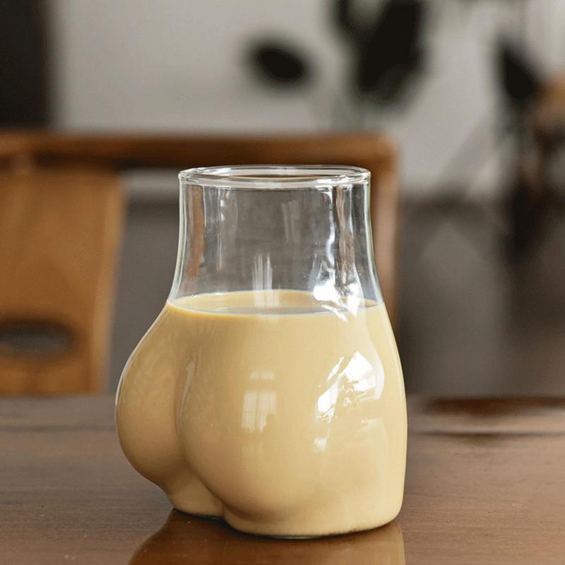 450ml Cute Butt Shaped Glass M - Wine Beer Coffee Drink review and price