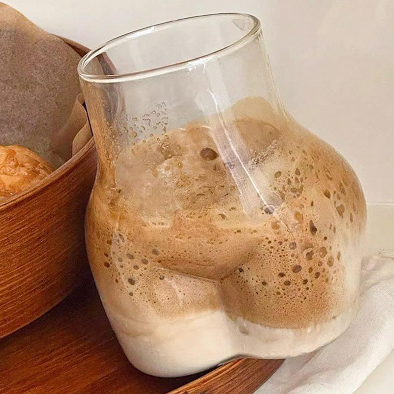 450ml Cute Butt Shaped Glass M - Wine Beer Coffee Drink review and price