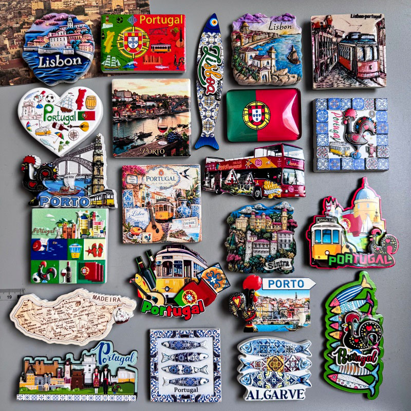 Portugal Fridge Magnets Trams  - Wine Beer Cooler review and price