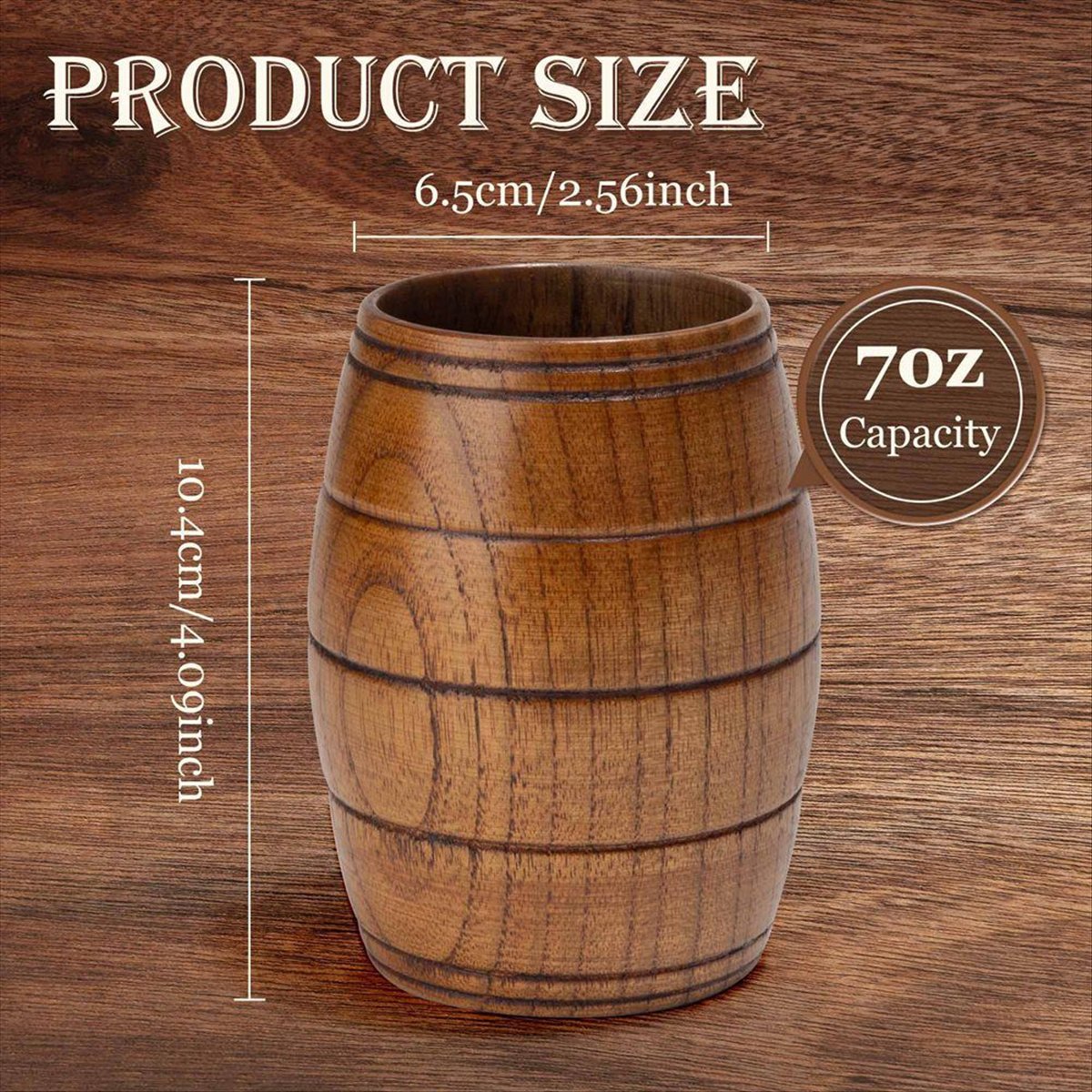 X10A 2 Pieces Classical Wooden - Wine Beer Coffee Drink review and price