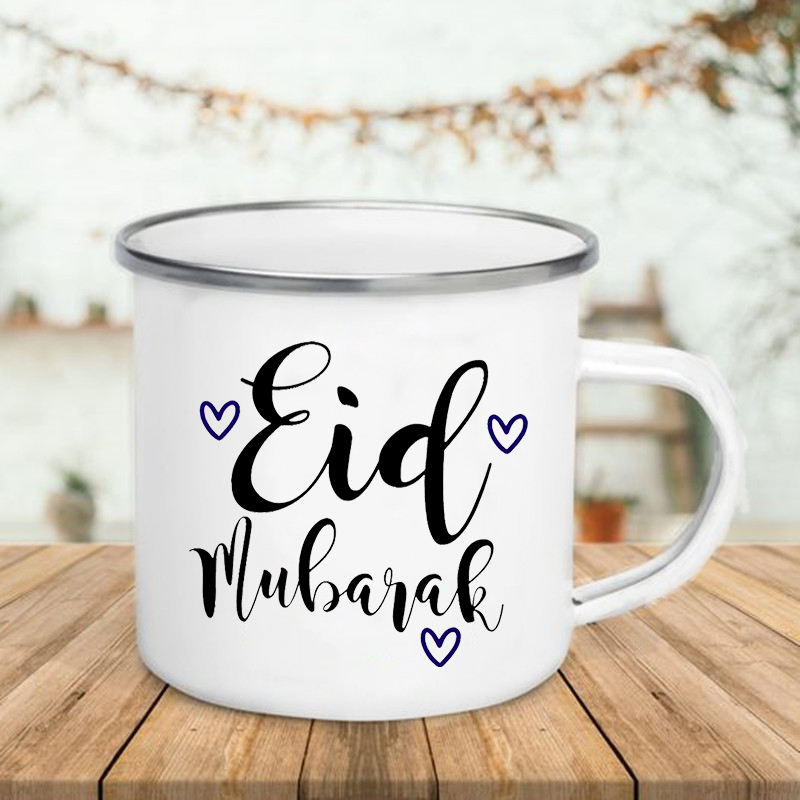 Happy Eid Moon Printed Creativ - Wine Beer Coffee Drink review and price