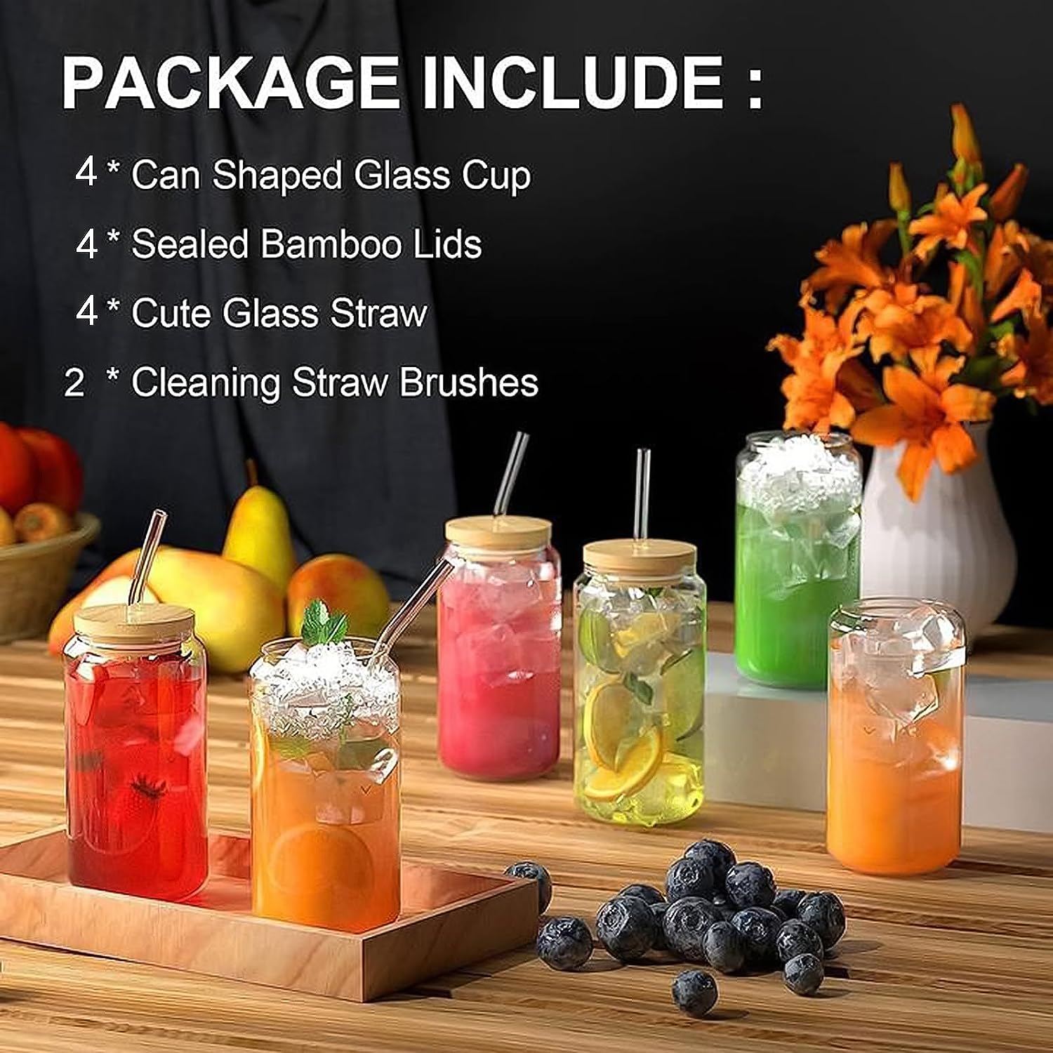 18.6oz 540ML Drinking Glasses  - Wine Beer Coffee Drink review and price