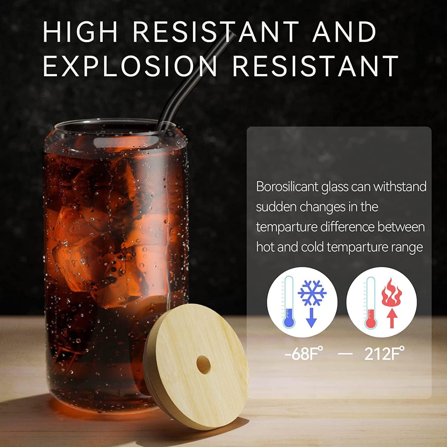18.6oz 540ML Drinking Glasses  - Wine Beer Coffee Drink review and price